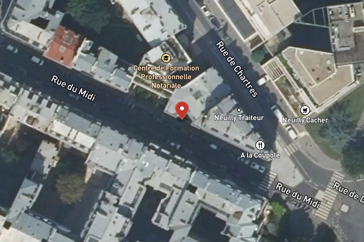 Vue satellite — 4 Rue du Midi