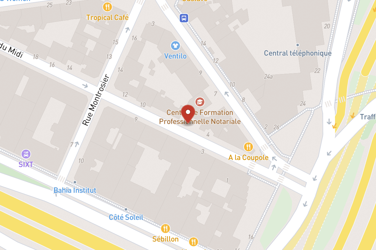 Plan de situation — 6 Rue du Midi