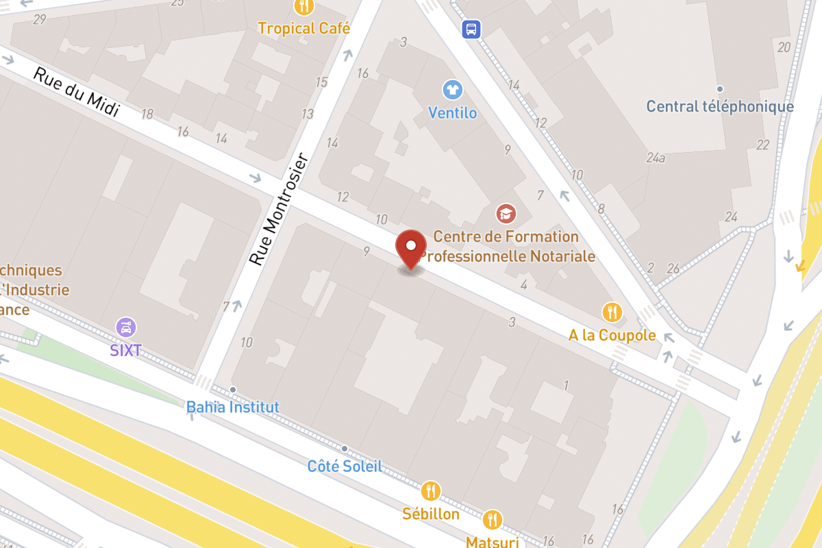 Plan de situation — 7 Rue du Midi