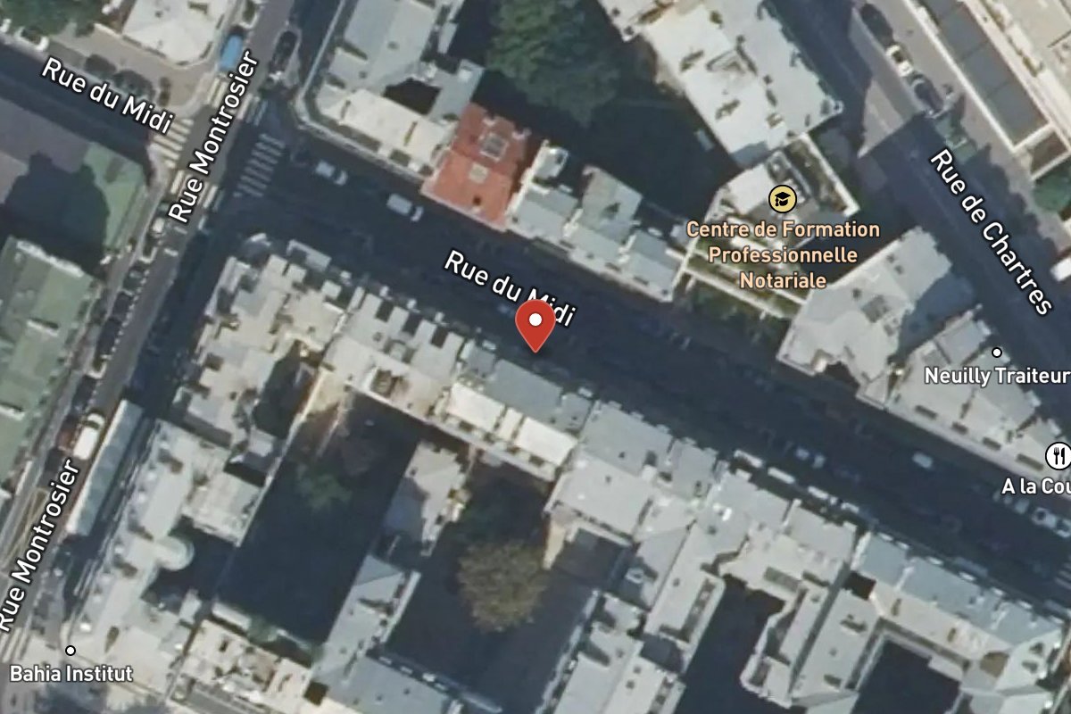 Vue satellite — 7 Rue du Midi