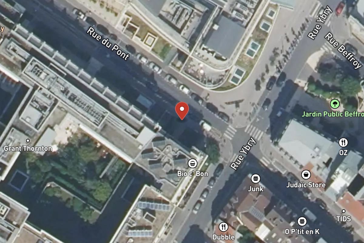 Vue satellite — 25 Rue du Pont