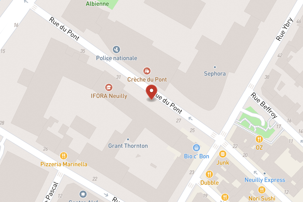 Plan de situation — 29 Rue du Pont