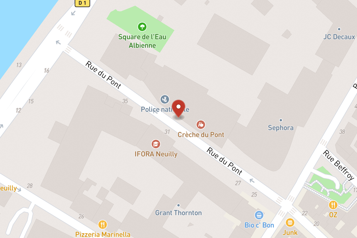 Plan de situation — 30 Rue du Pont