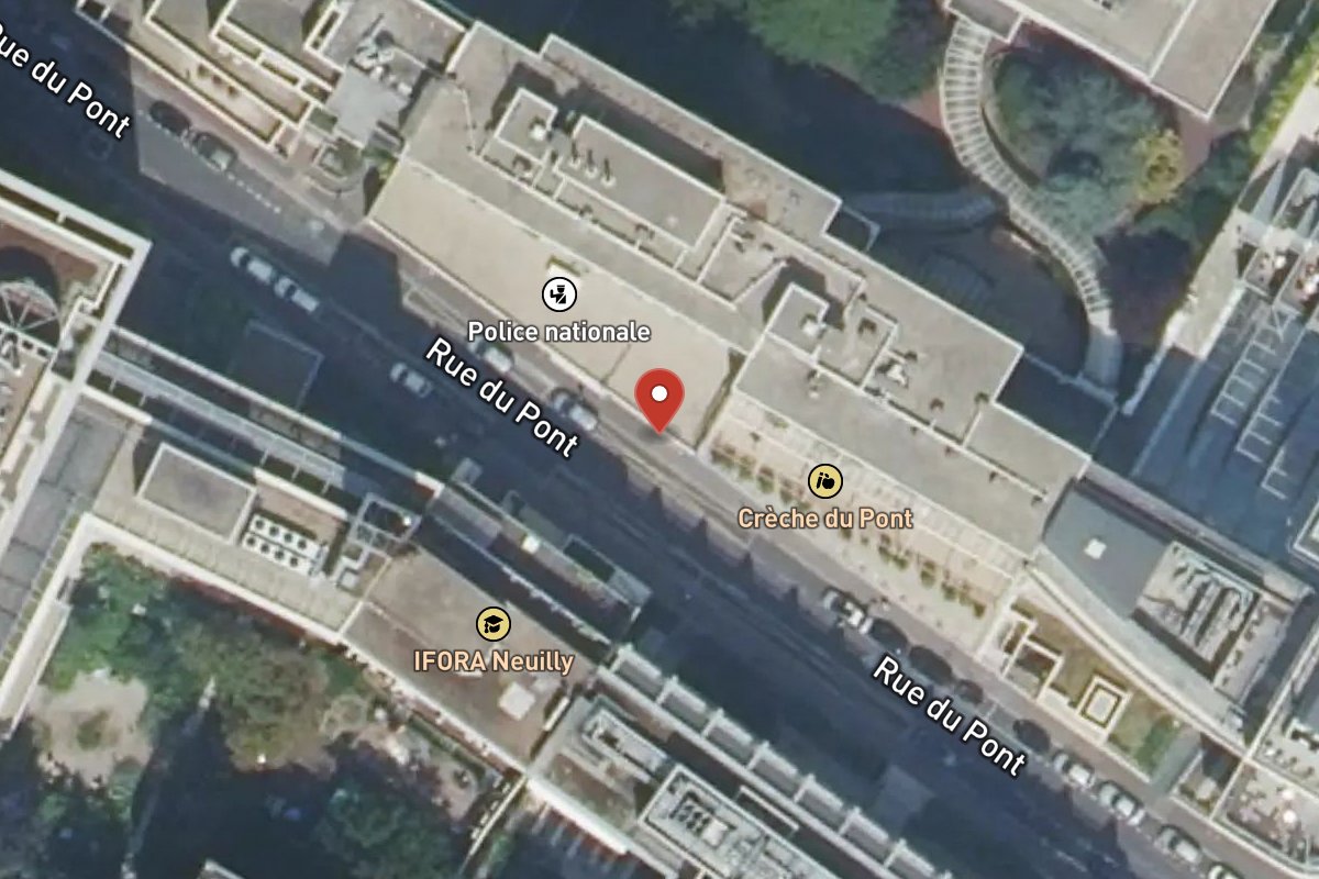 Vue satellite — 30 Rue du Pont