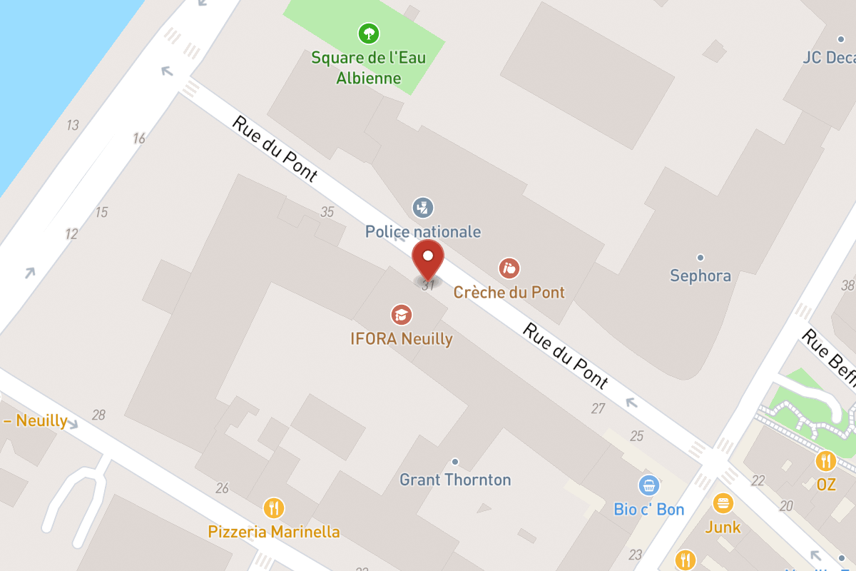 Plan de situation — 31 Rue du Pont