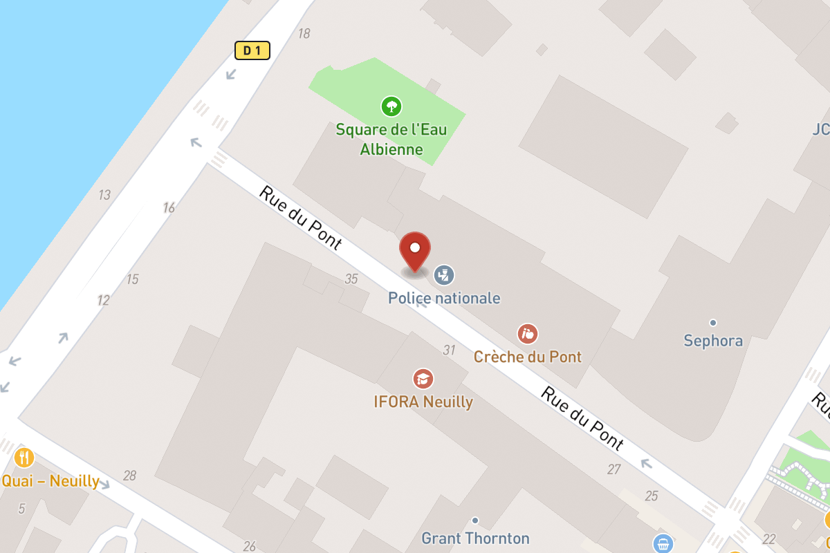 Plan de situation — 34 Rue du Pont