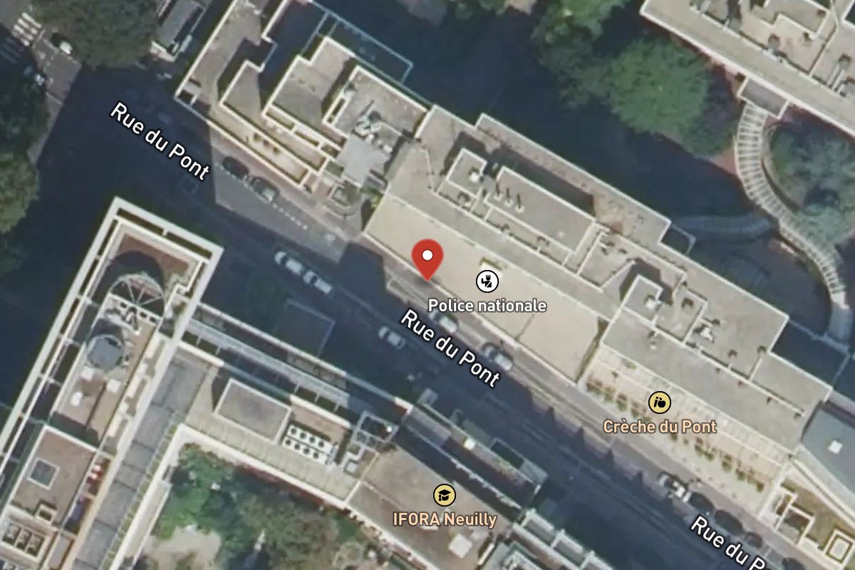 Vue satellite — 34 Rue du Pont