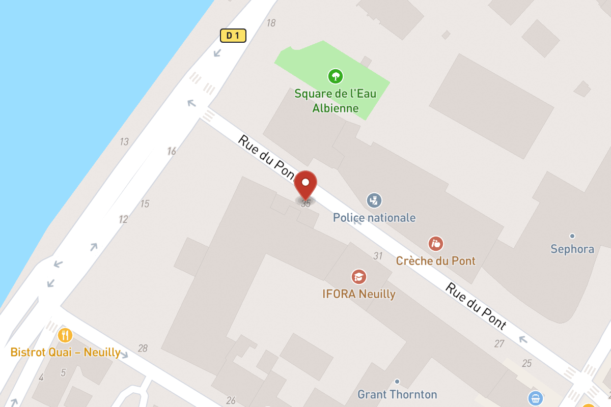 Plan de situation — 35 Rue du Pont
