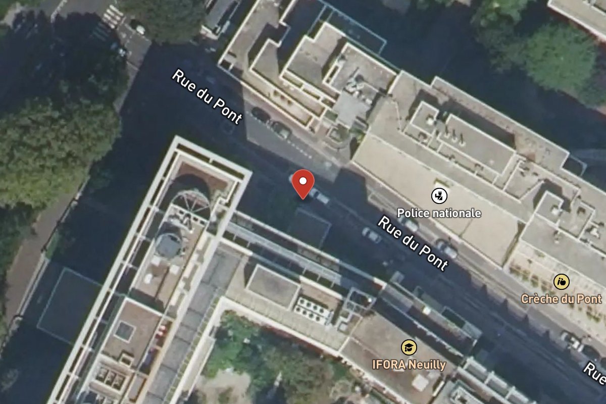 Vue satellite — 35 Rue du Pont