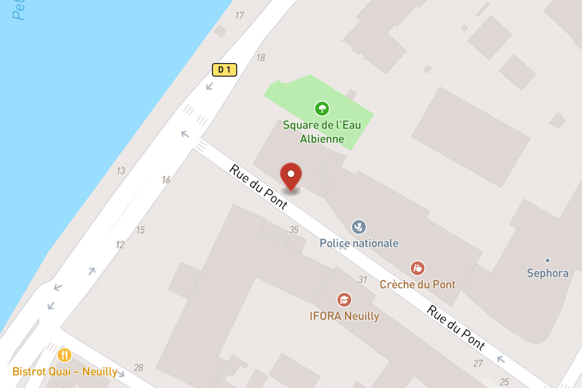 Plan de situation — 38 Rue du Pont