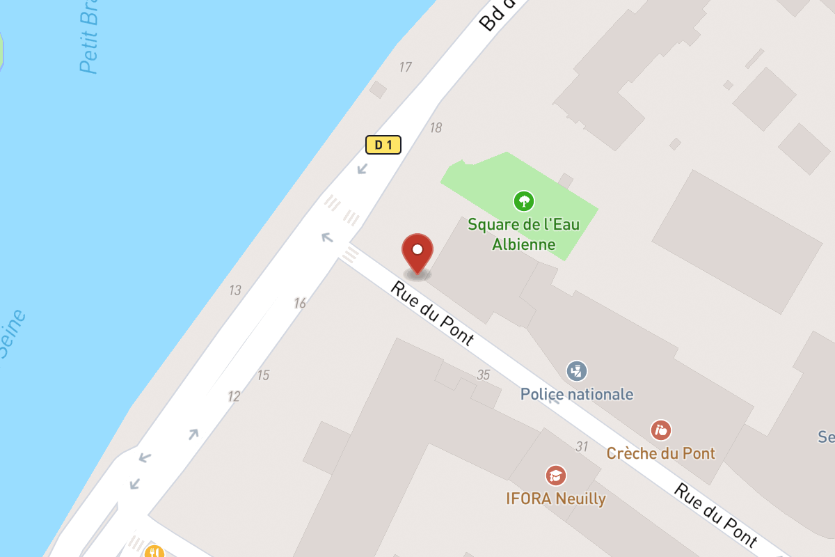 Plan de situation — 40 Rue du Pont