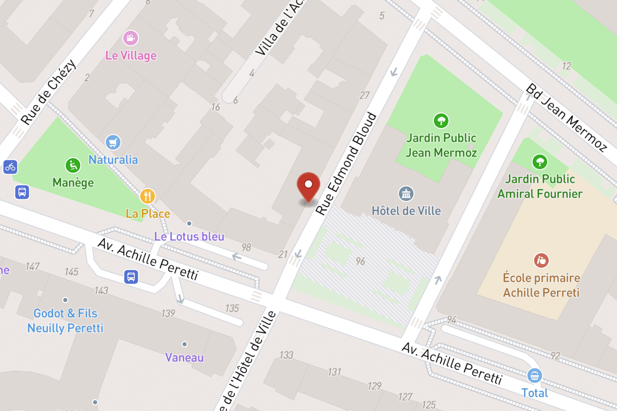 Plan de situation — 21BIS Rue Edmond Bloud