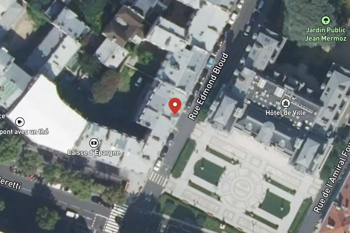 Vue satellite — 21BIS Rue Edmond Bloud