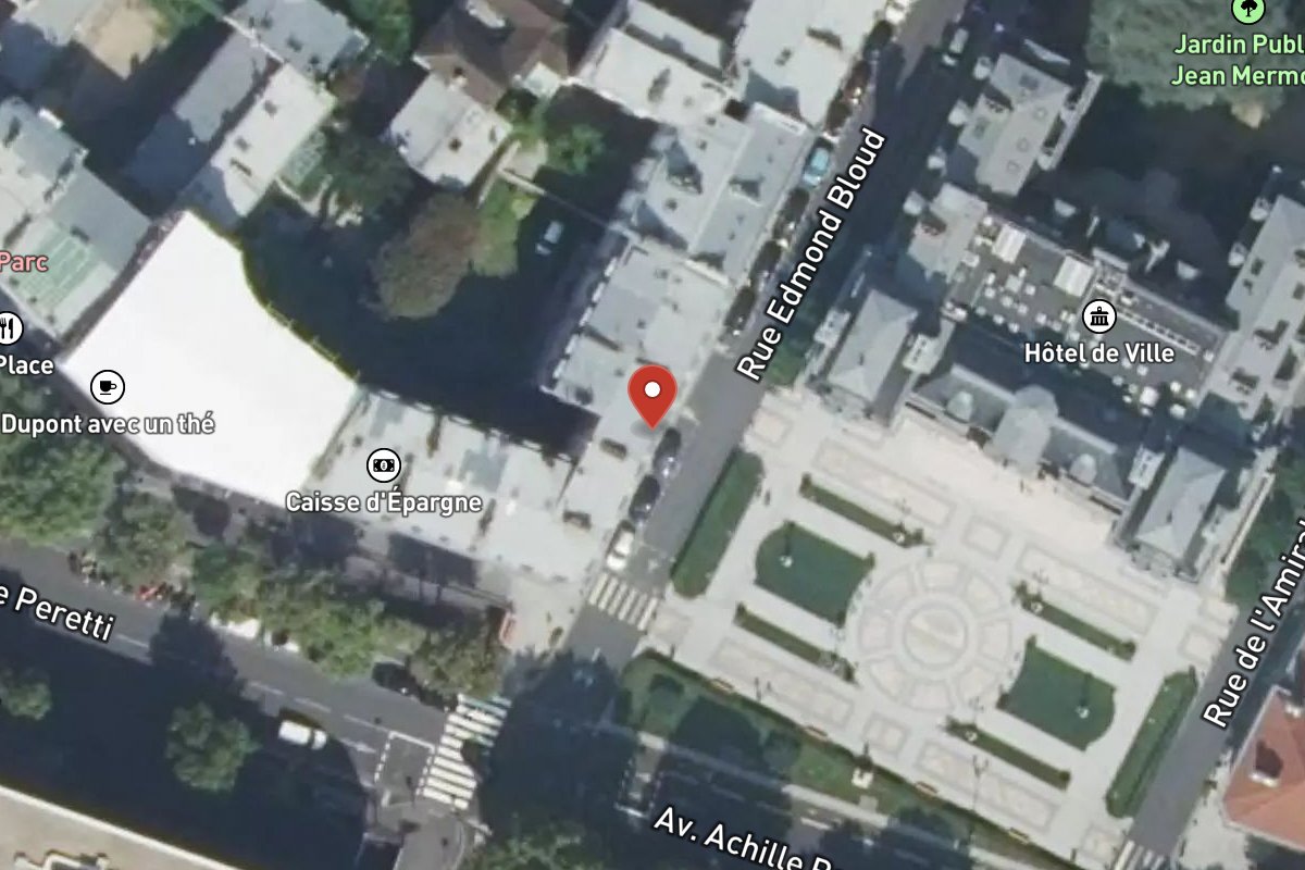 Vue satellite — 21 Rue Edmond Bloud