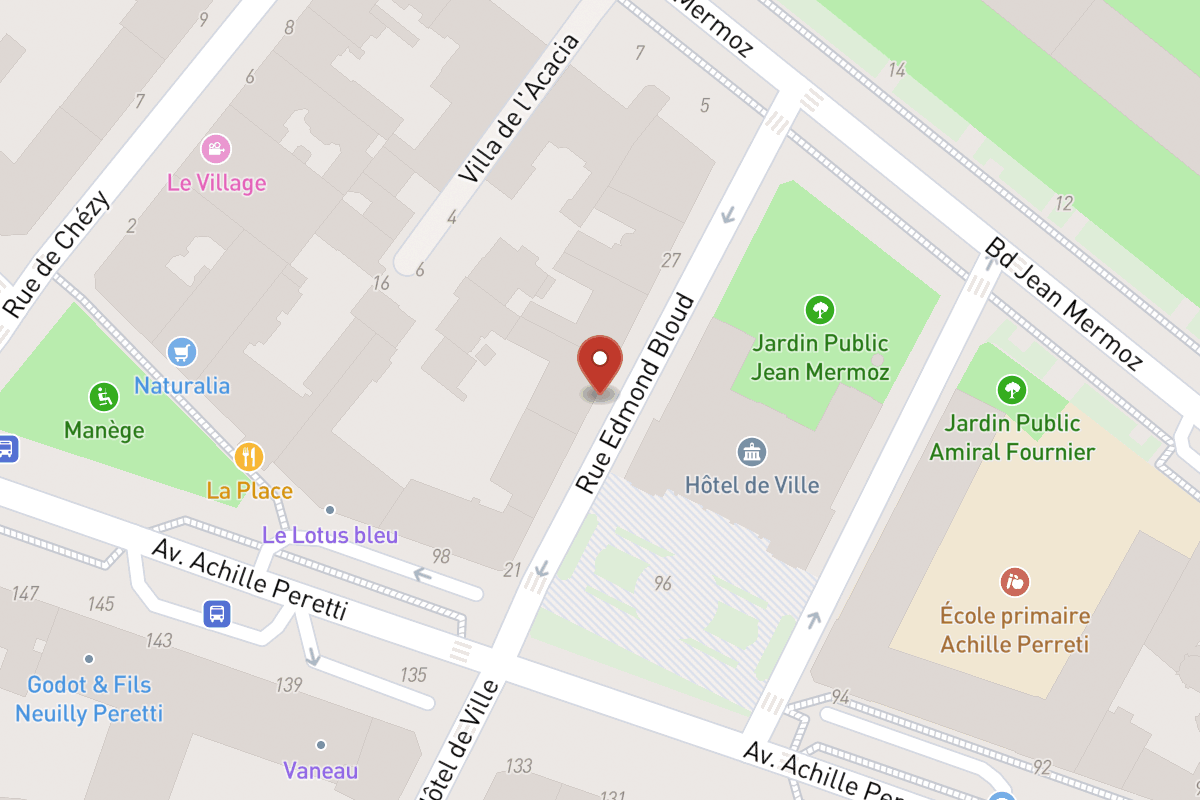 Plan de situation — 23 Rue Edmond Bloud