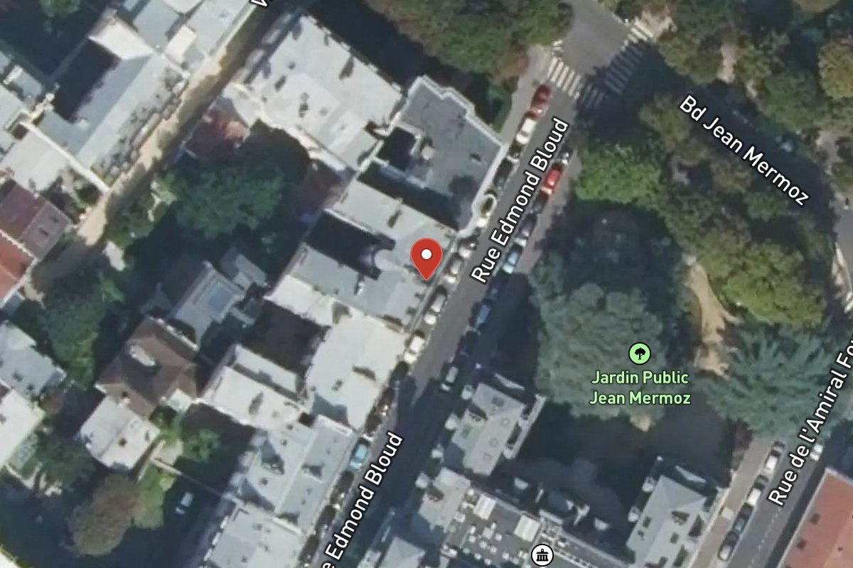 Vue satellite — 27 Rue Edmond Bloud