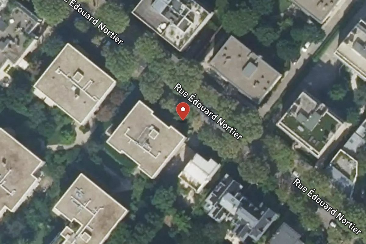 Vue satellite — 11 Rue Édouard Nortier