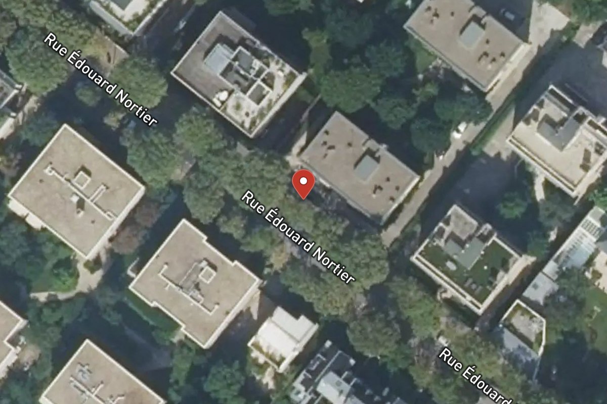 Vue satellite — 12 Rue Édouard Nortier