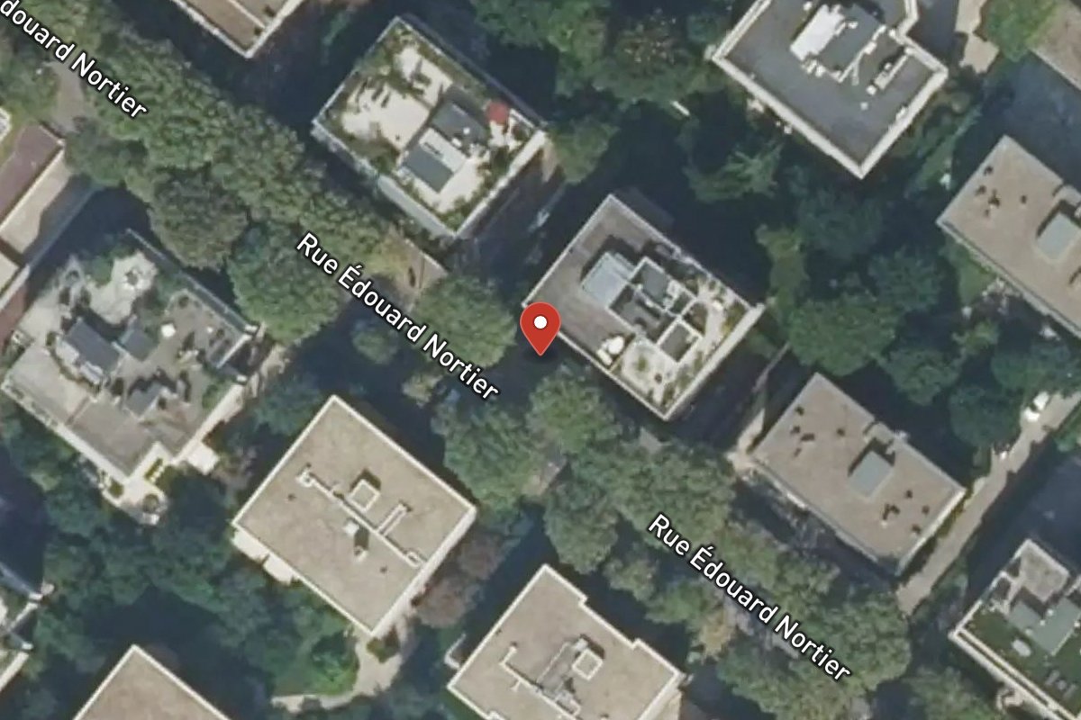 Vue satellite — 16 Rue Édouard Nortier