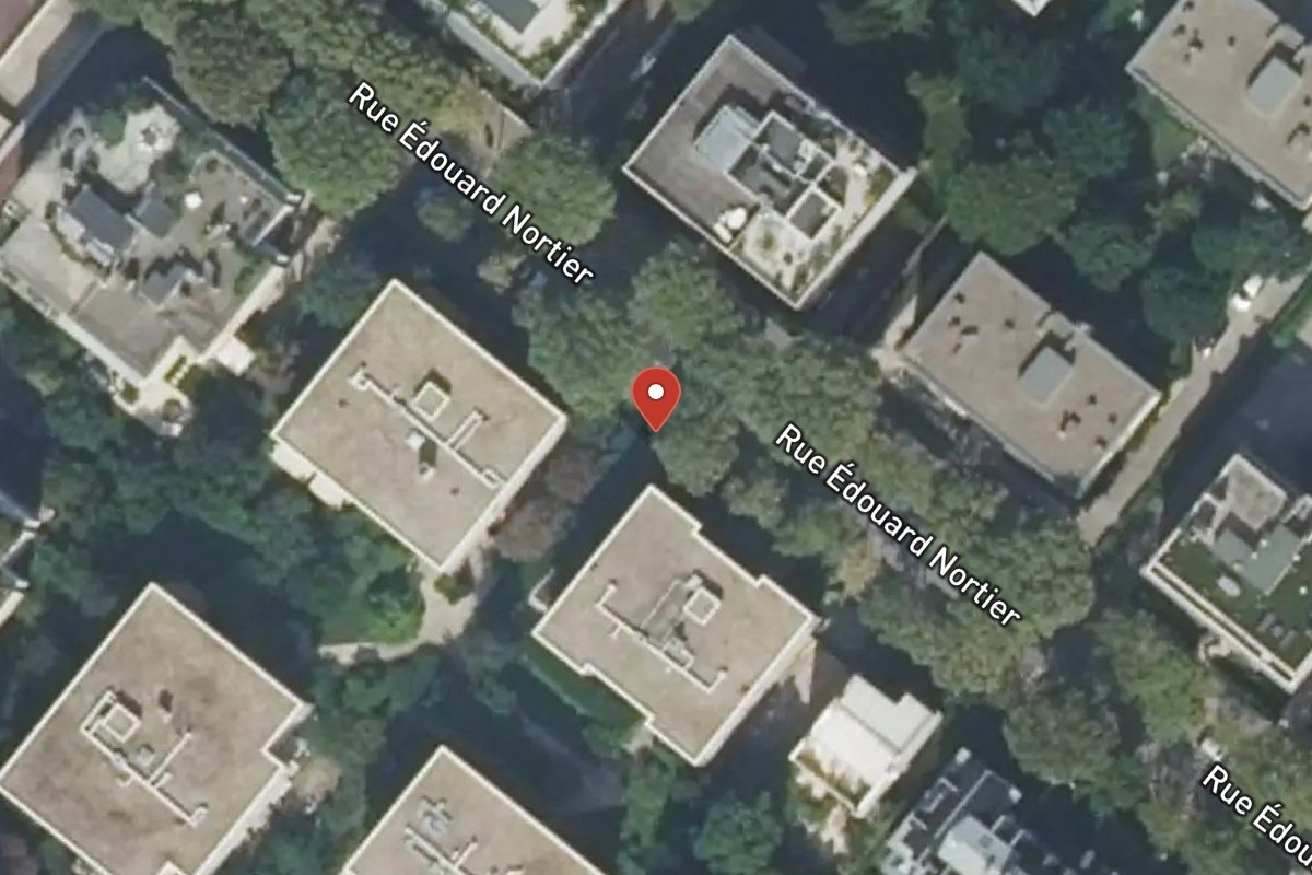 Vue satellite — 17 Rue Édouard Nortier