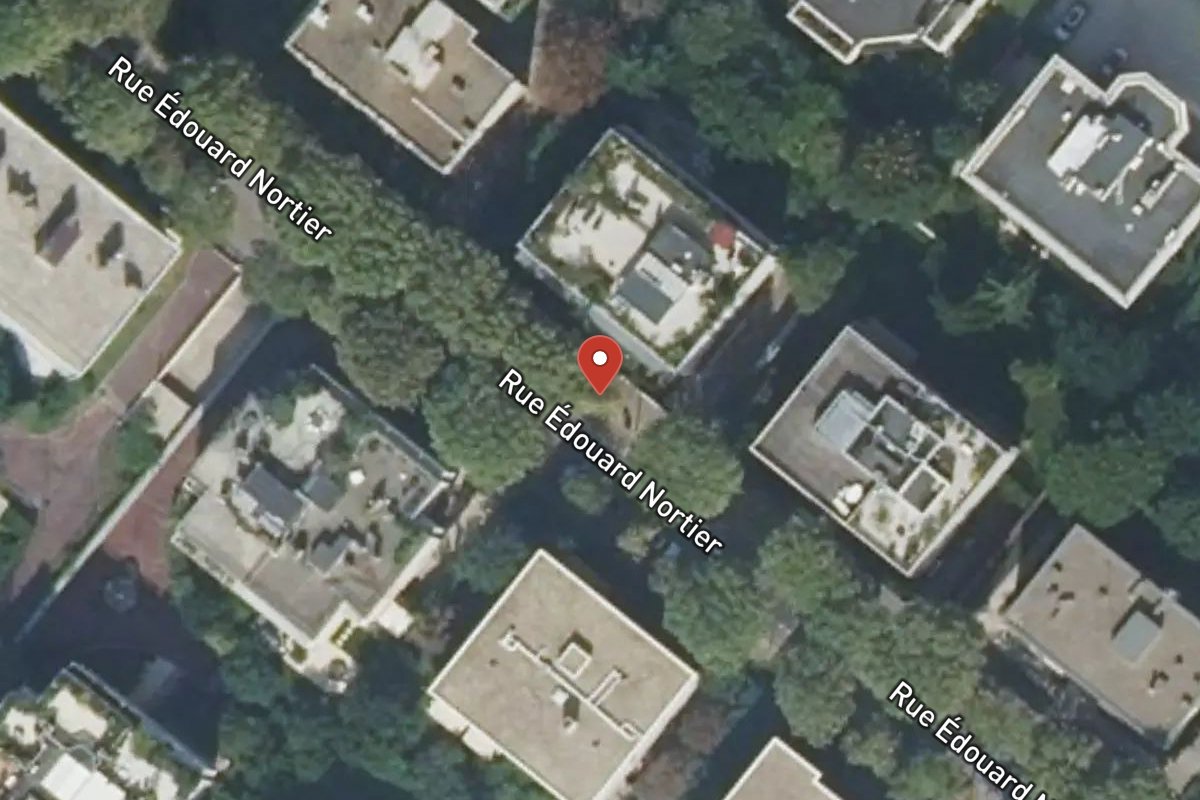 Vue satellite — 18 Rue Édouard Nortier