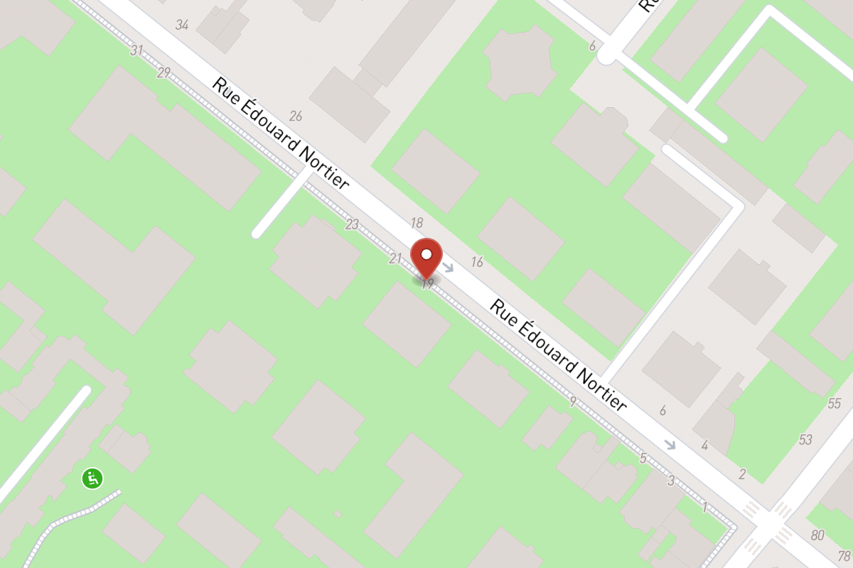 Plan de situation — 19 Rue Édouard Nortier