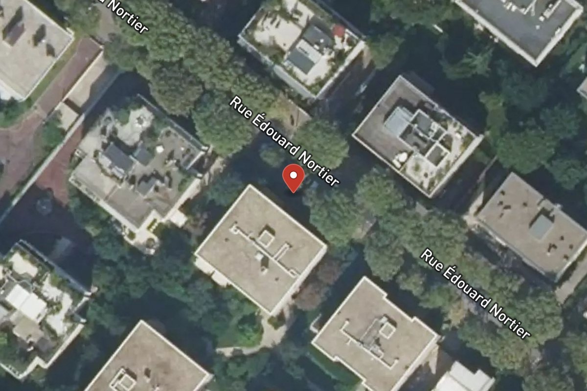 Vue satellite — 19 Rue Édouard Nortier