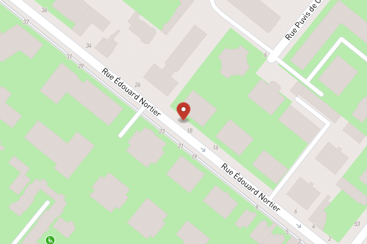 Plan de situation — 20 Rue Édouard Nortier