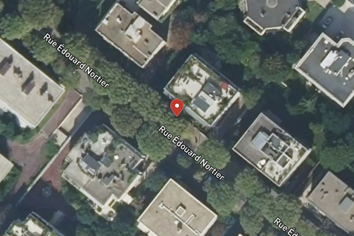 Vue satellite — 20 Rue Édouard Nortier