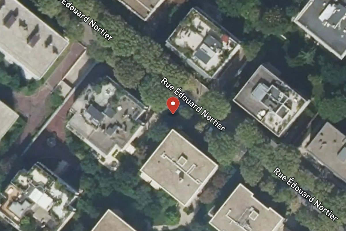 Vue satellite — 21 Rue Édouard Nortier