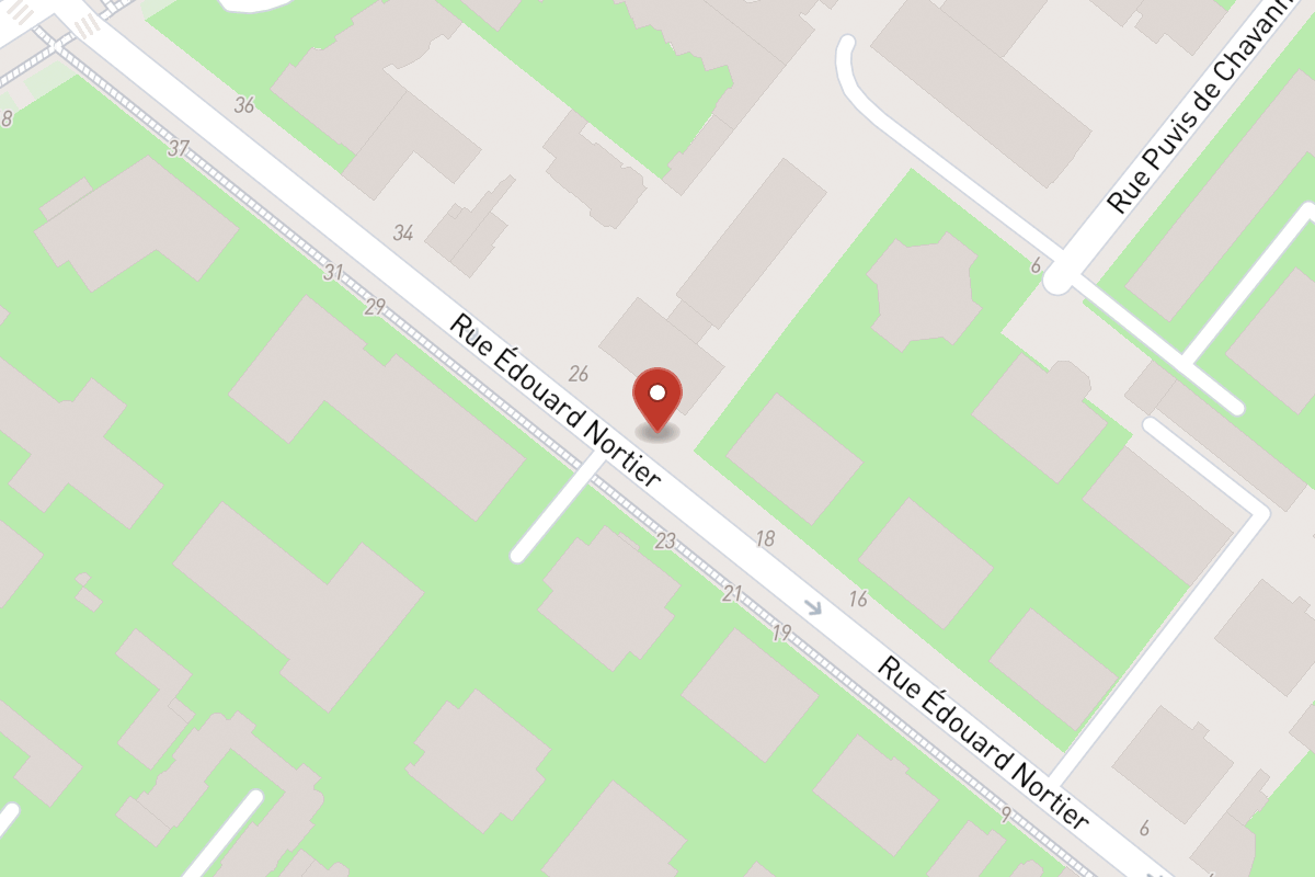 Plan de situation — 24 Rue Édouard Nortier