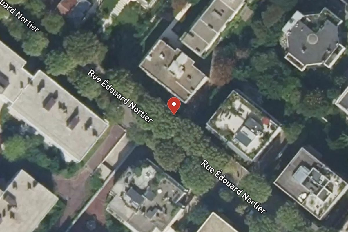Vue satellite — 24 Rue Édouard Nortier