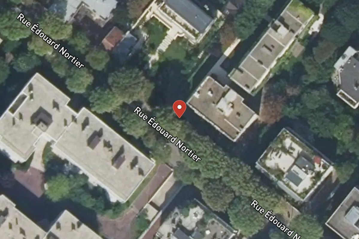 Vue satellite — 26 Rue Édouard Nortier