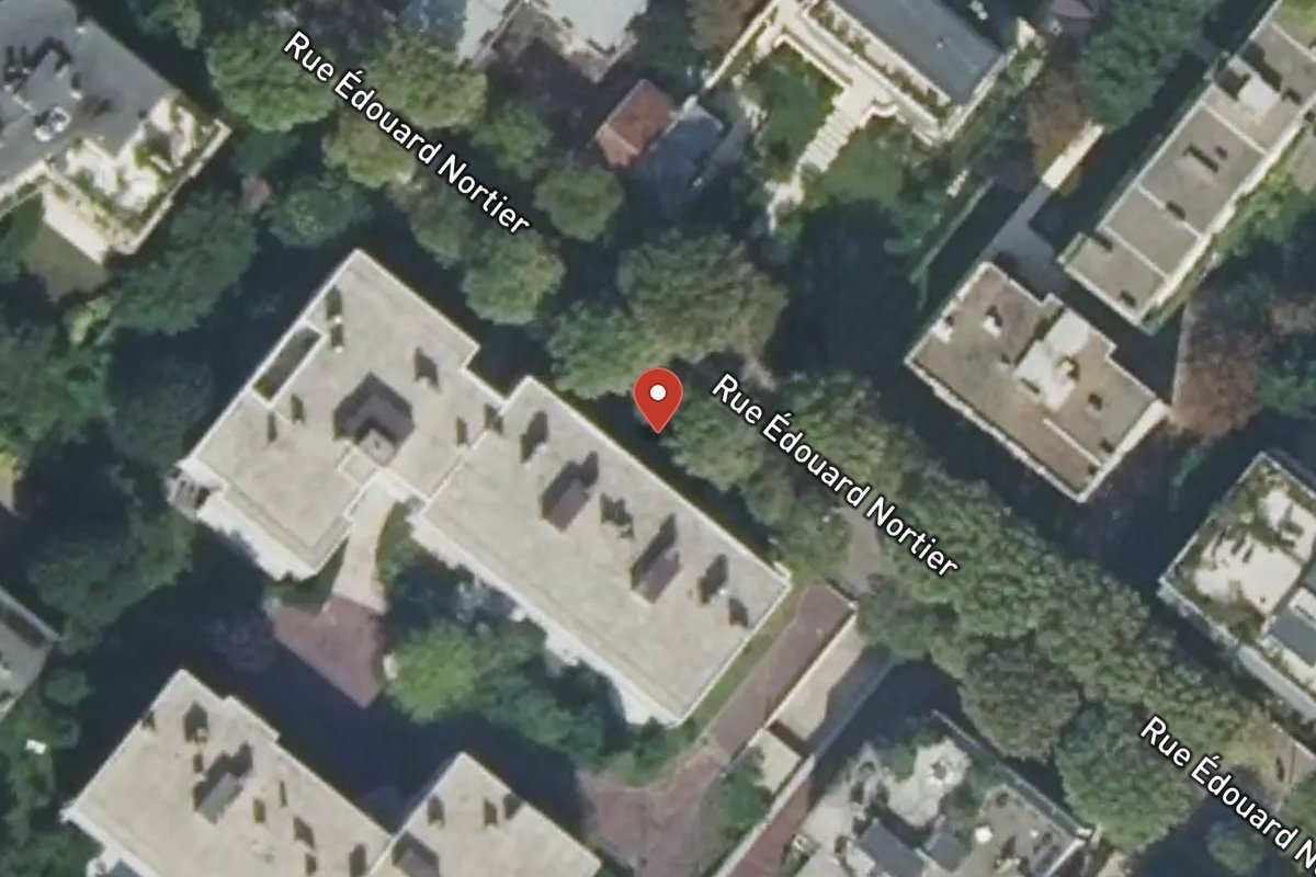 Vue satellite — 27 Rue Édouard Nortier