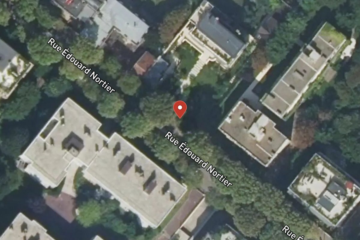 Vue satellite — 28 Rue Édouard Nortier
