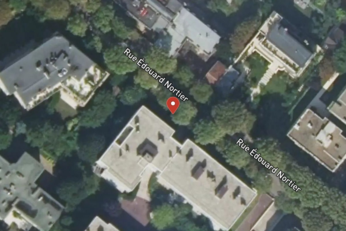 Vue satellite — 29 Rue Édouard Nortier