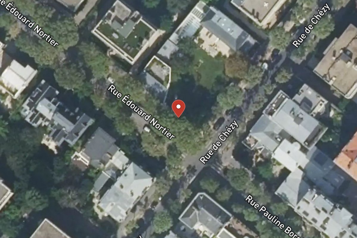 Vue satellite — 2 Rue Édouard Nortier