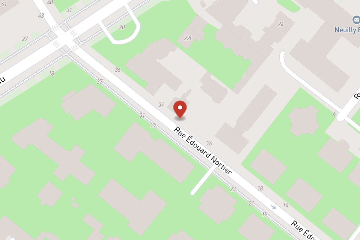 Plan de situation — 30 Rue Édouard Nortier