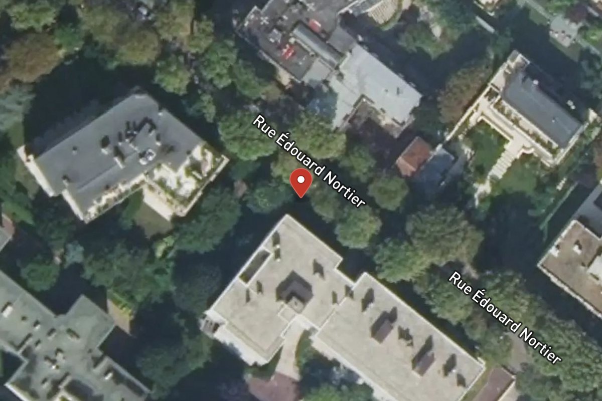 Vue satellite — 31 Rue Édouard Nortier