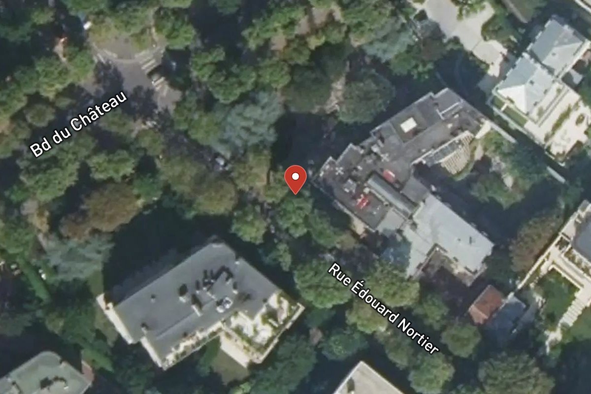 Vue satellite — 36 Rue Édouard Nortier