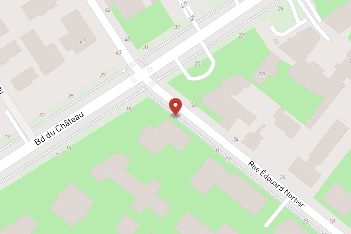 Plan de situation — 37 Rue Édouard Nortier