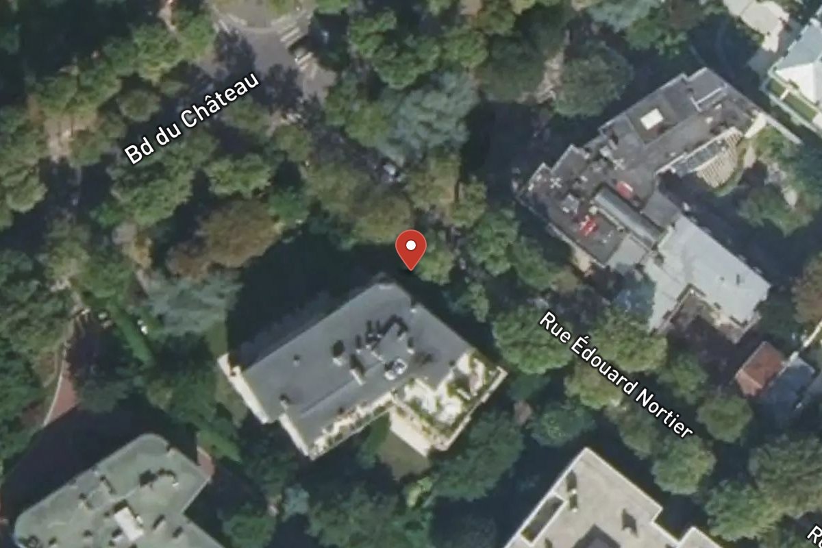 Vue satellite — 37 Rue Édouard Nortier
