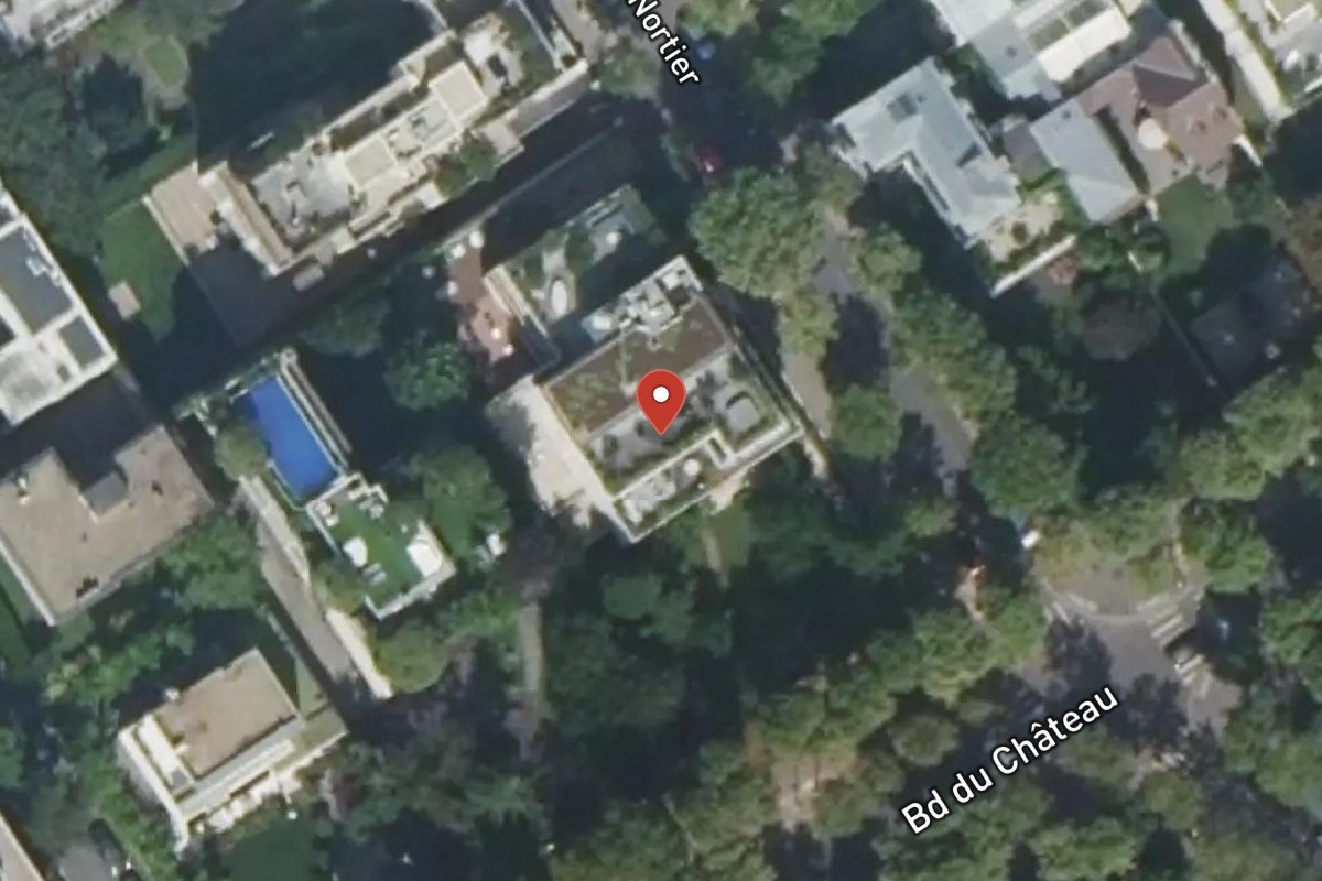 Vue satellite — 41 Rue Édouard Nortier