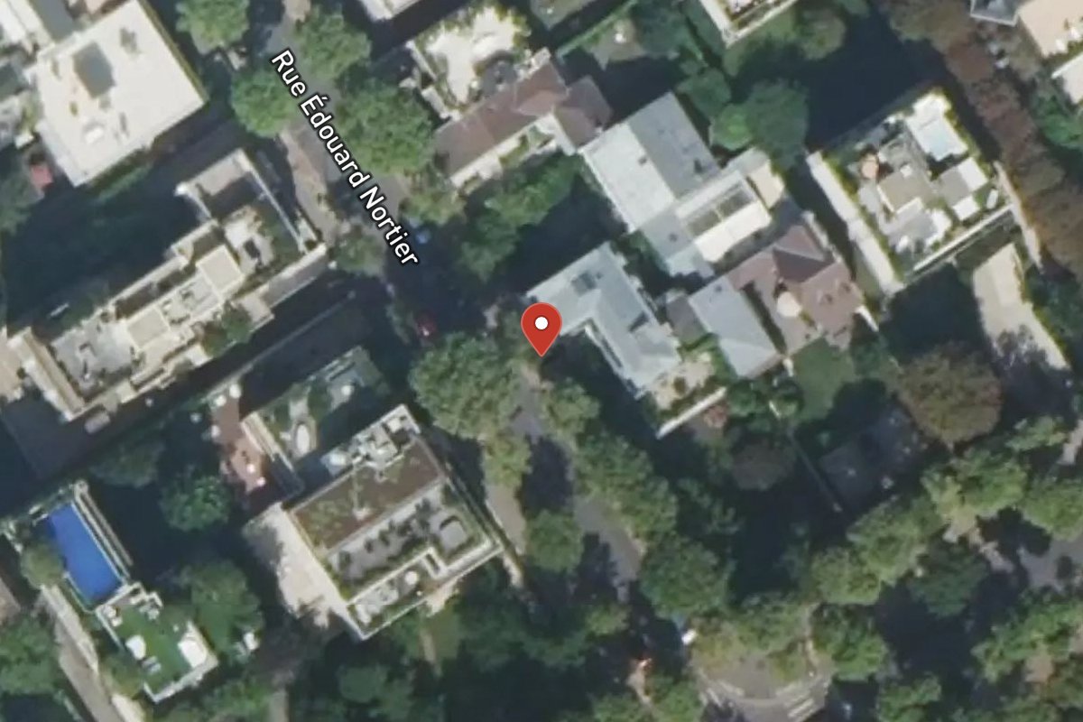 Vue satellite — 42 Rue Édouard Nortier