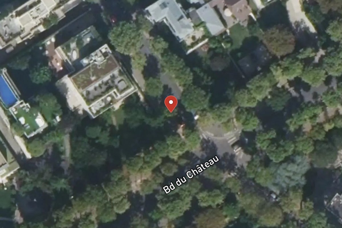 Vue satellite — 43 Rue Édouard Nortier
