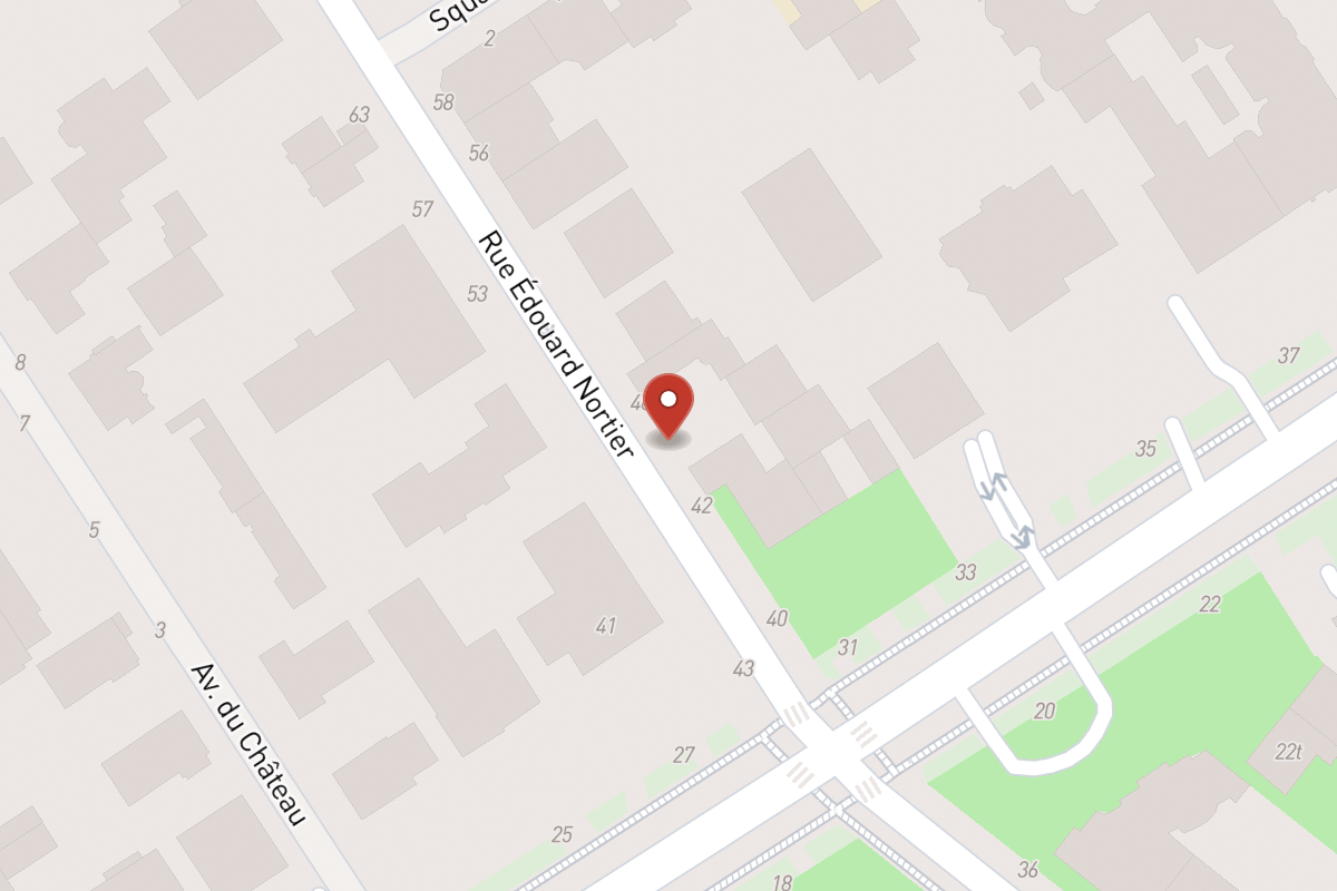 Plan de situation — 44 Rue Édouard Nortier