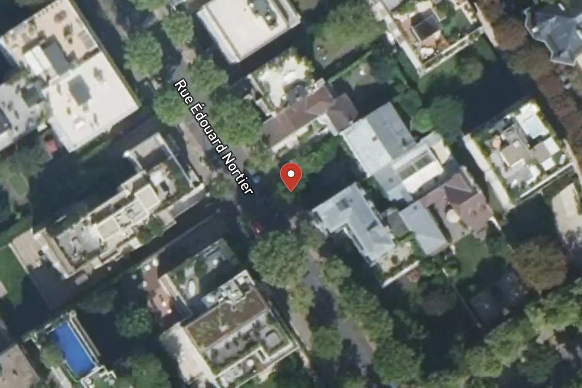 Vue satellite — 44 Rue Édouard Nortier