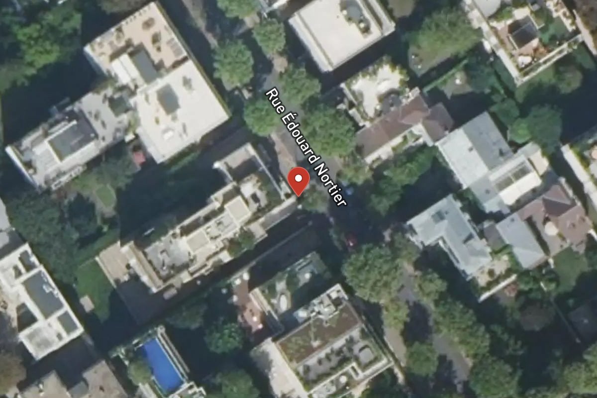 Vue satellite — 47 Rue Édouard Nortier