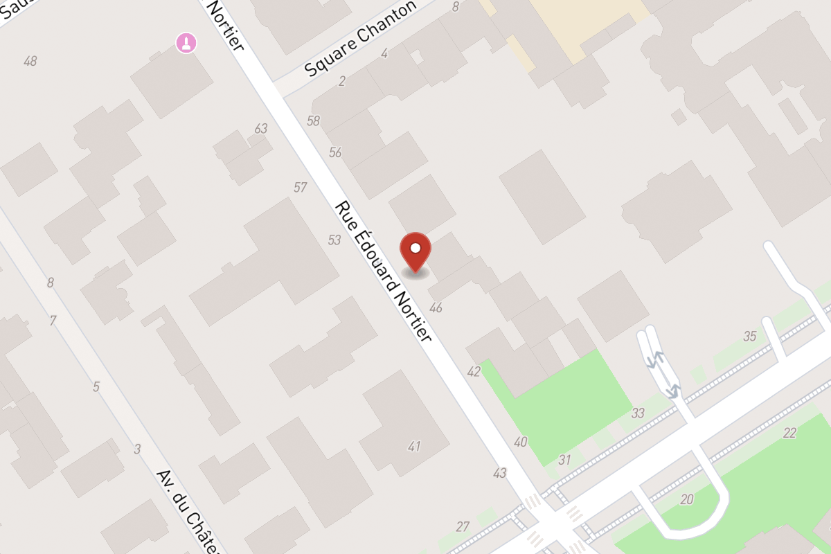 Plan de situation — 48 Rue Édouard Nortier