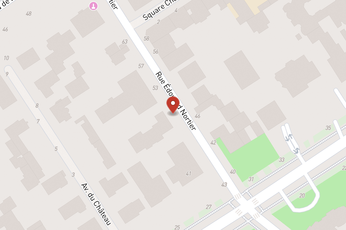 Plan de situation — 49 Rue Édouard Nortier